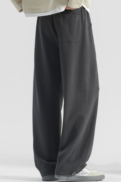 URBAN UNIT Core Structure Oversized Sweatpants in Asphalt Grey – Back Fit and Silhouette