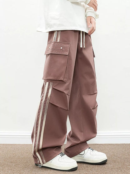 Back view of the UU Vanguard Cargo in Oxide Brown showing the oversized drape and reinforced construction.